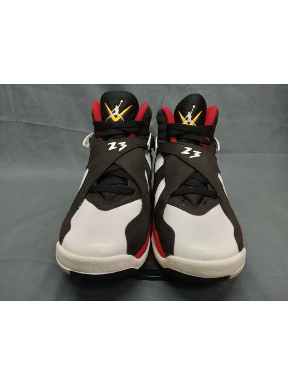 Nike Air Jordan 8 Retro (GS) Sneaker Paprika Black White Boys Size 5 FLOOR MODEL
